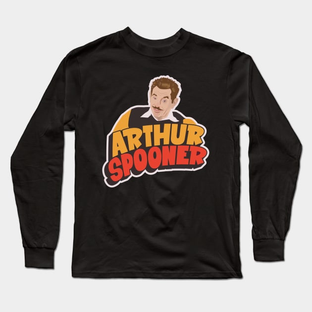 Arthur Spooner Illustration - Quirky Charm from King of Queens Long Sleeve T-Shirt by Boogosh